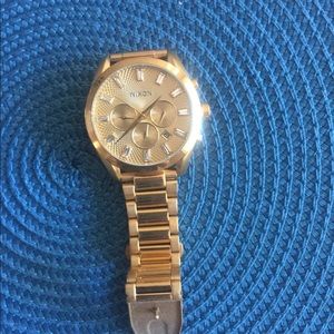 Nixon Gold Bullet Chrono Watch